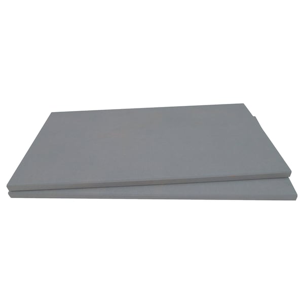 True Blue Stone 13 X 24 Matte Porcelain Pool Coping Eased Edge, 2PK